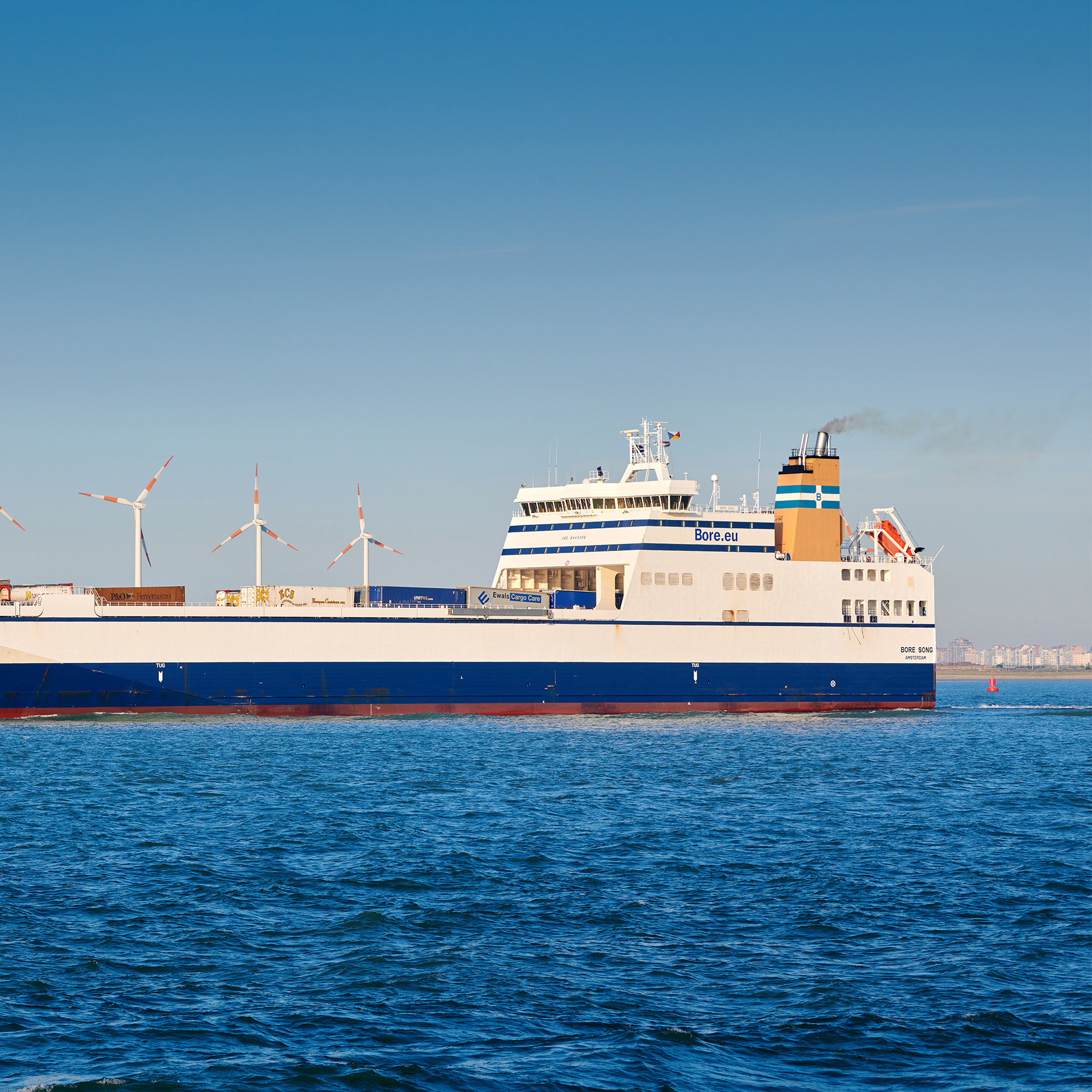 Ship at port