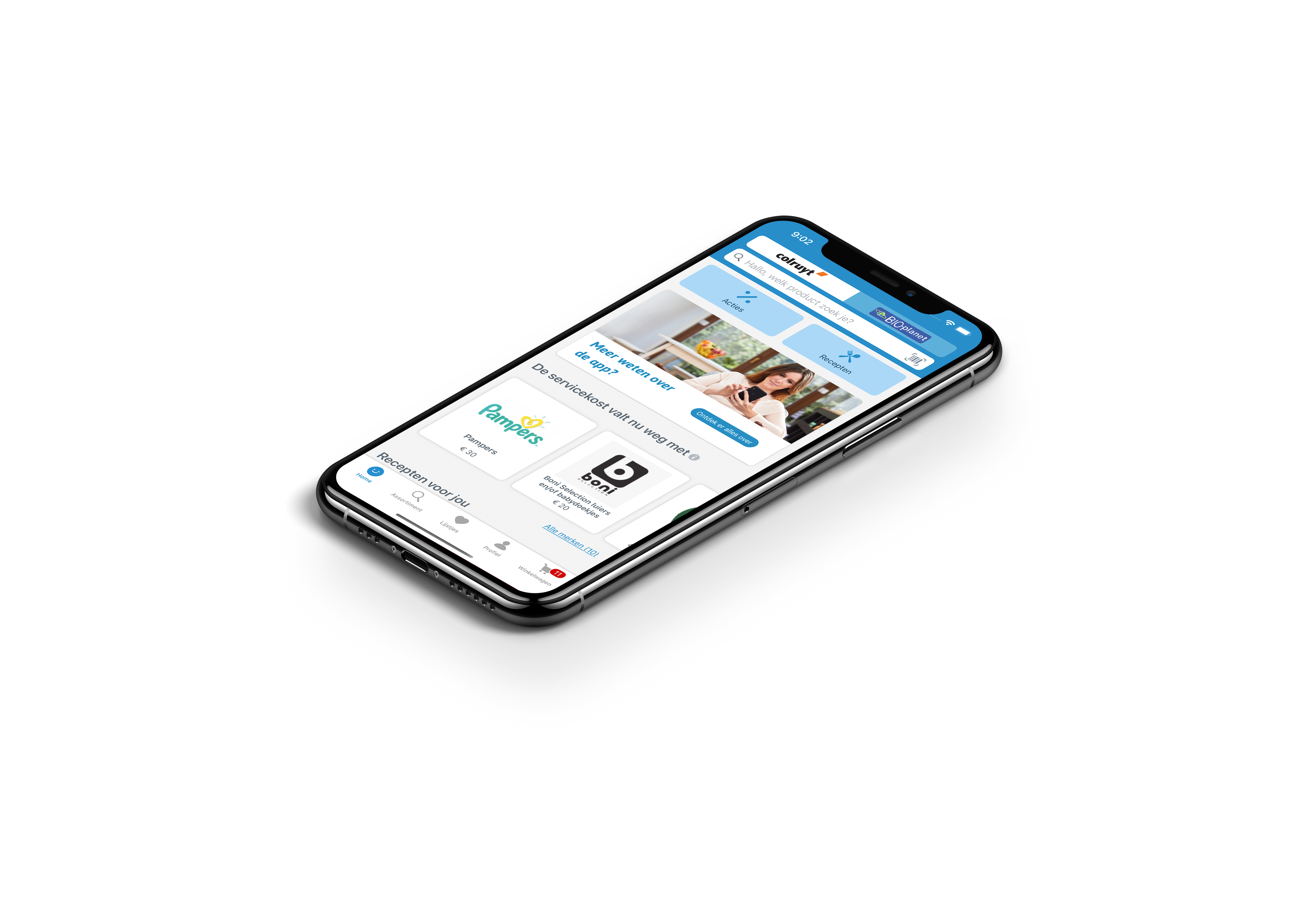 Collect&Go app in action