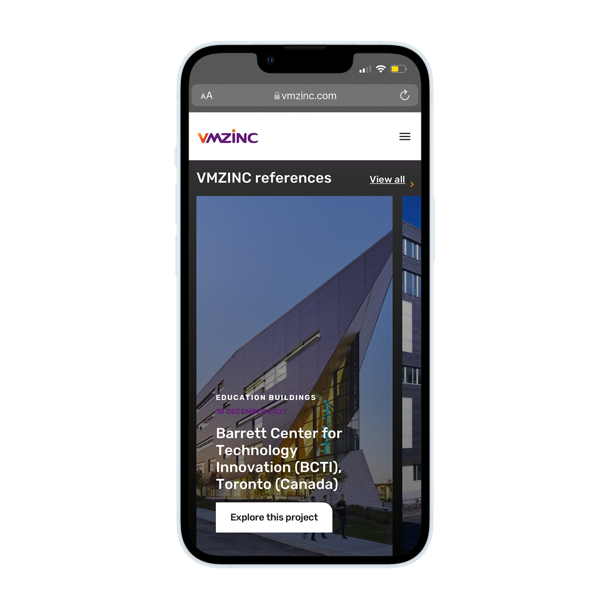VM Zinc mobile