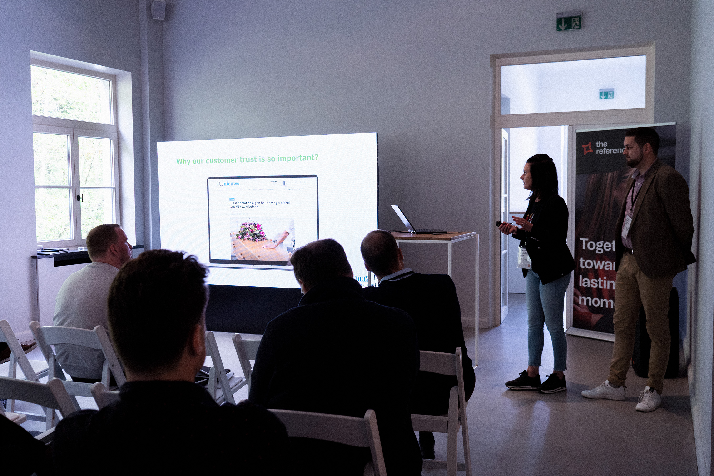 DELA presenting