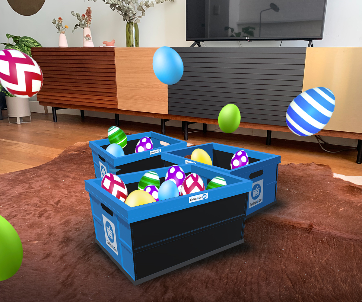 Flip box collect&go AR game