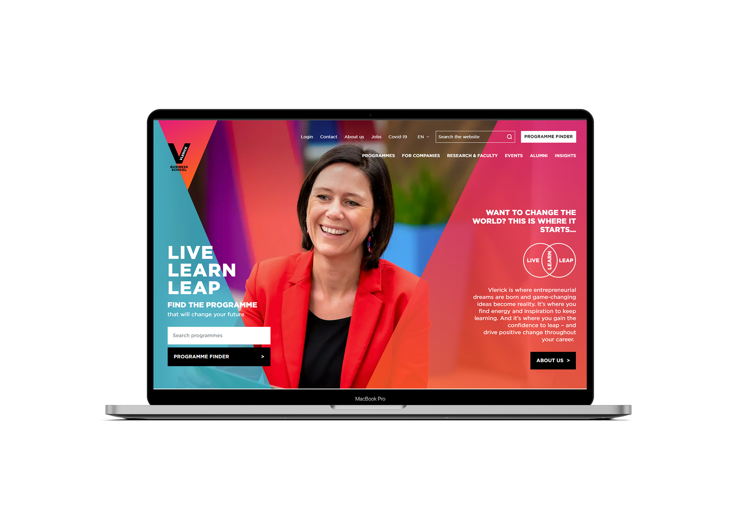 Vlerick website