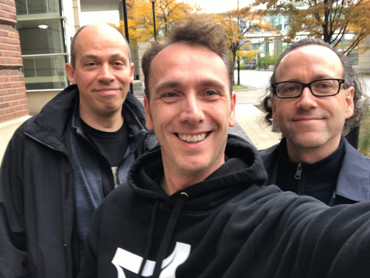 Picture of three colleagues from The Reference at the Sitecore Symposium 2022 in Chicago