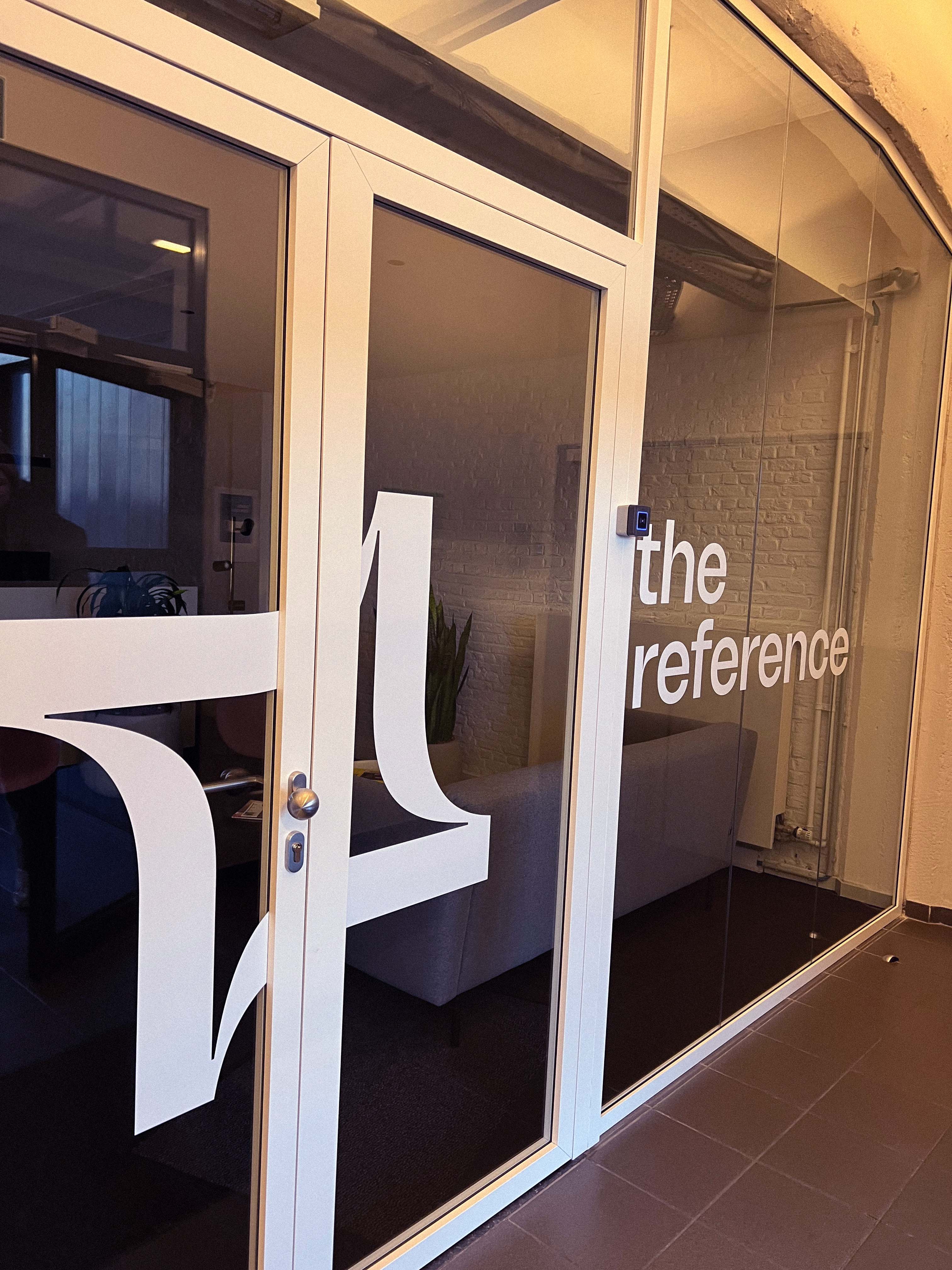 The Reference entrance