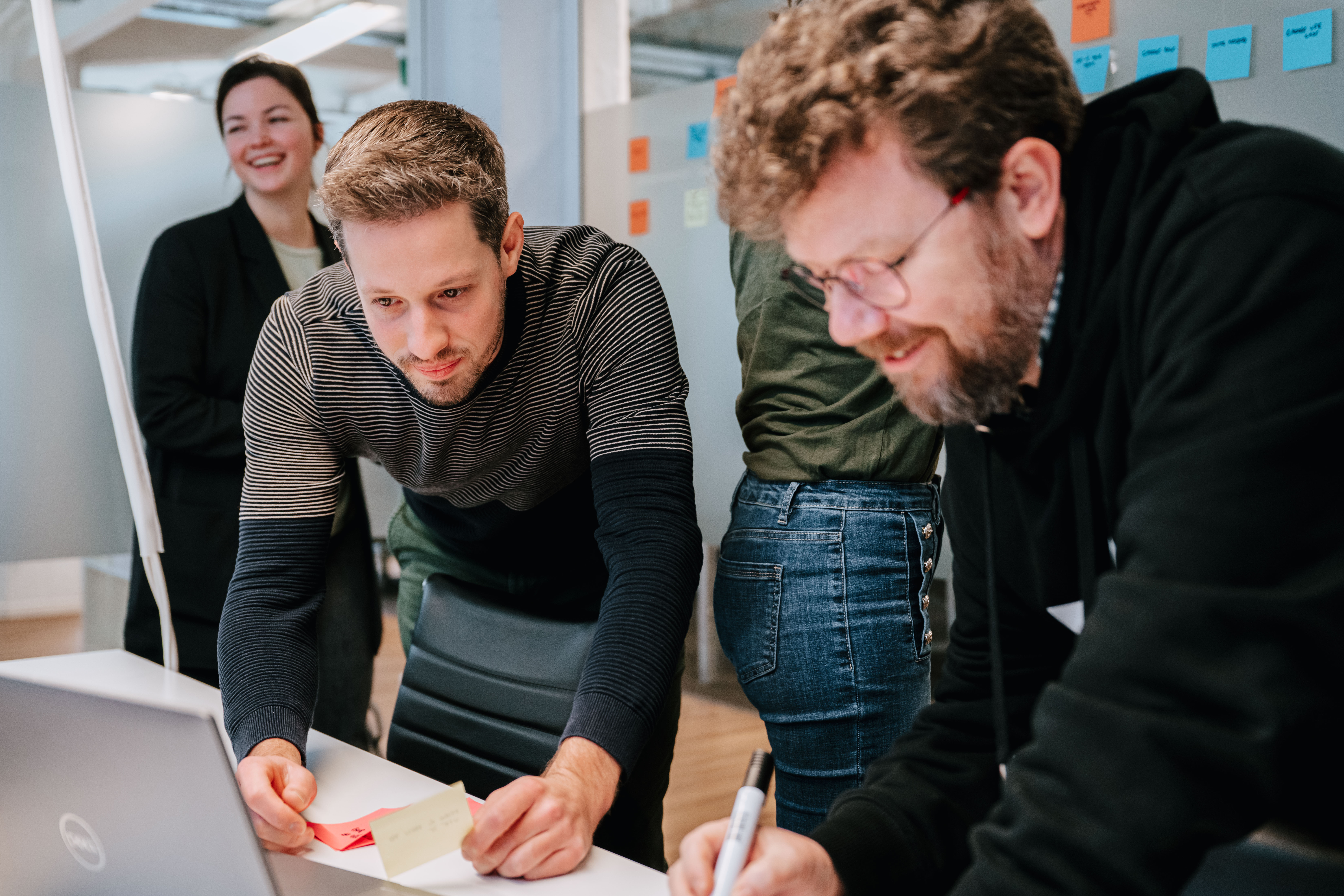 People working together during a workshop